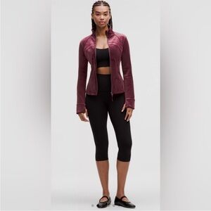 Lululemon Define Jacket — Size 2 — Velvet Maroon